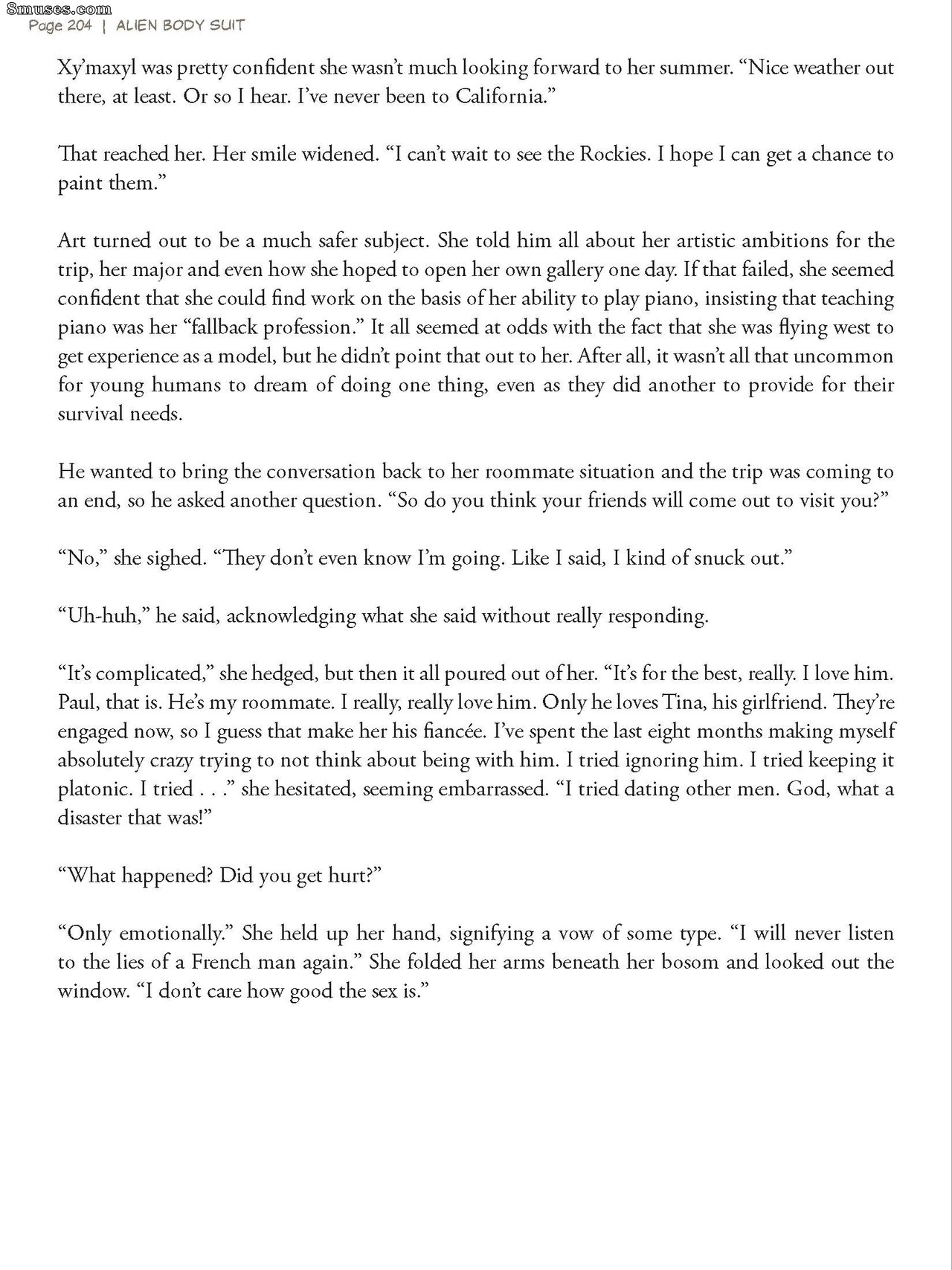Sturkwurk - Alien Body Suit - Under Her Skin - Page 204
