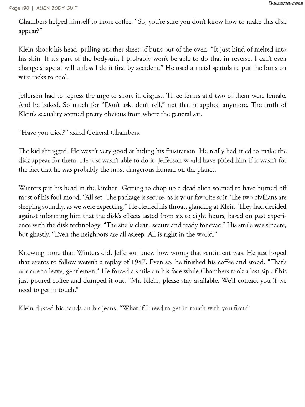Sturkwurk - Alien Body Suit - Under Her Skin - Page 190