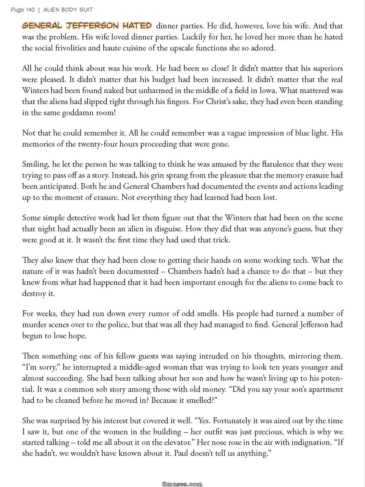 Sturkwurk - Alien Body Suit - Under Her Skin - Page 140