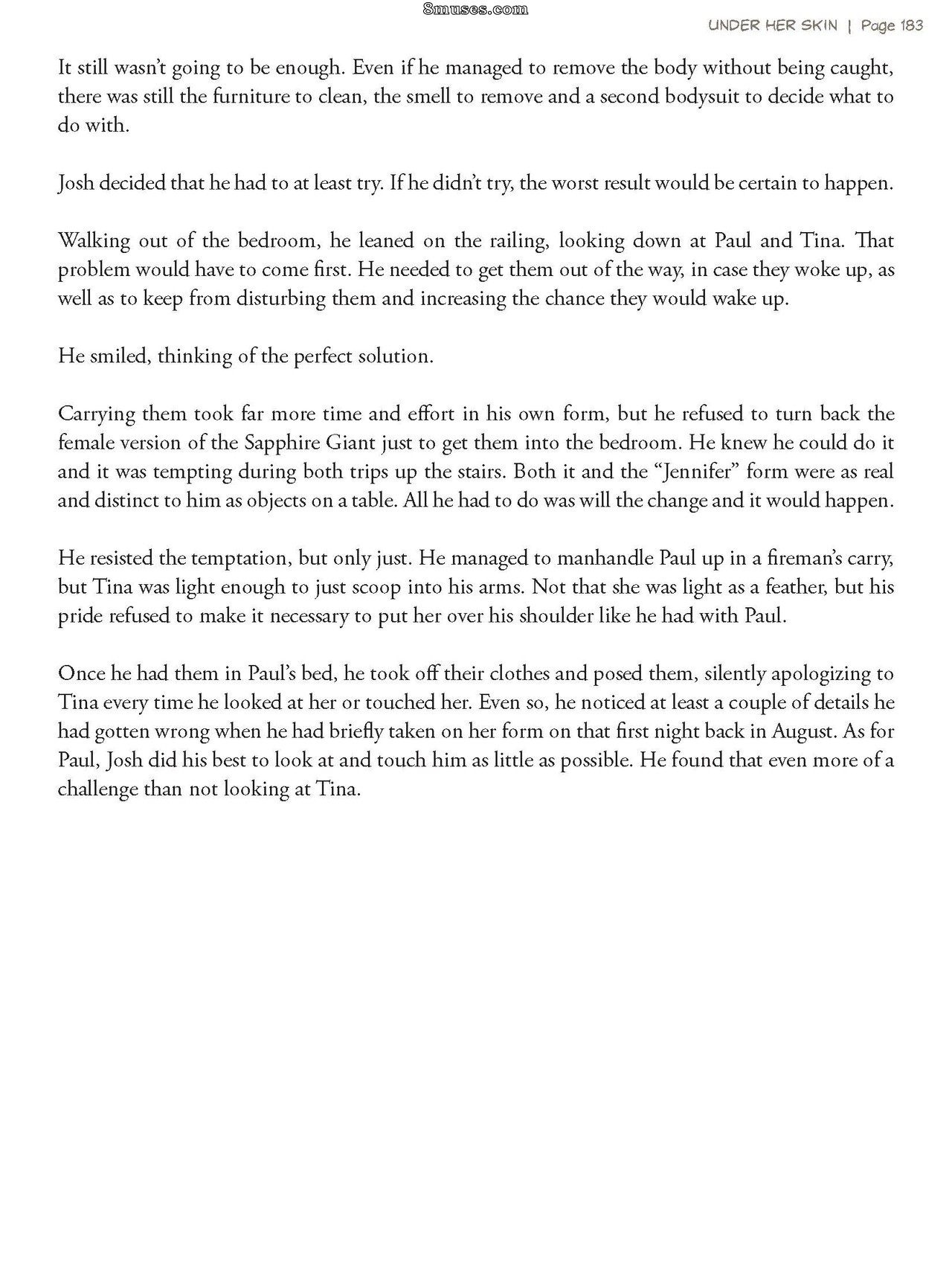 Sturkwurk - Alien Body Suit - Under Her Skin - Page 183