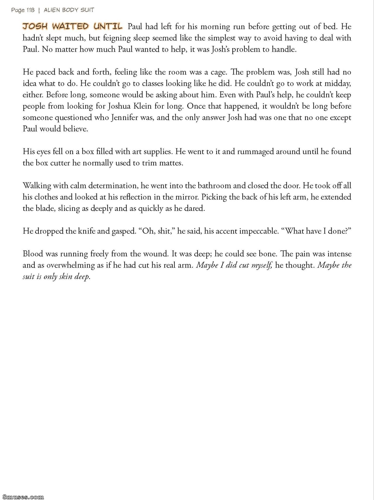 Sturkwurk - Alien Body Suit - Under Her Skin - Page 118