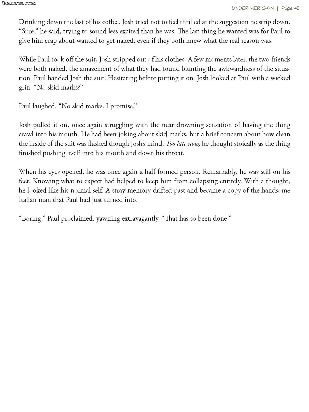 Sturkwurk - Alien Body Suit - Under Her Skin - Page 45