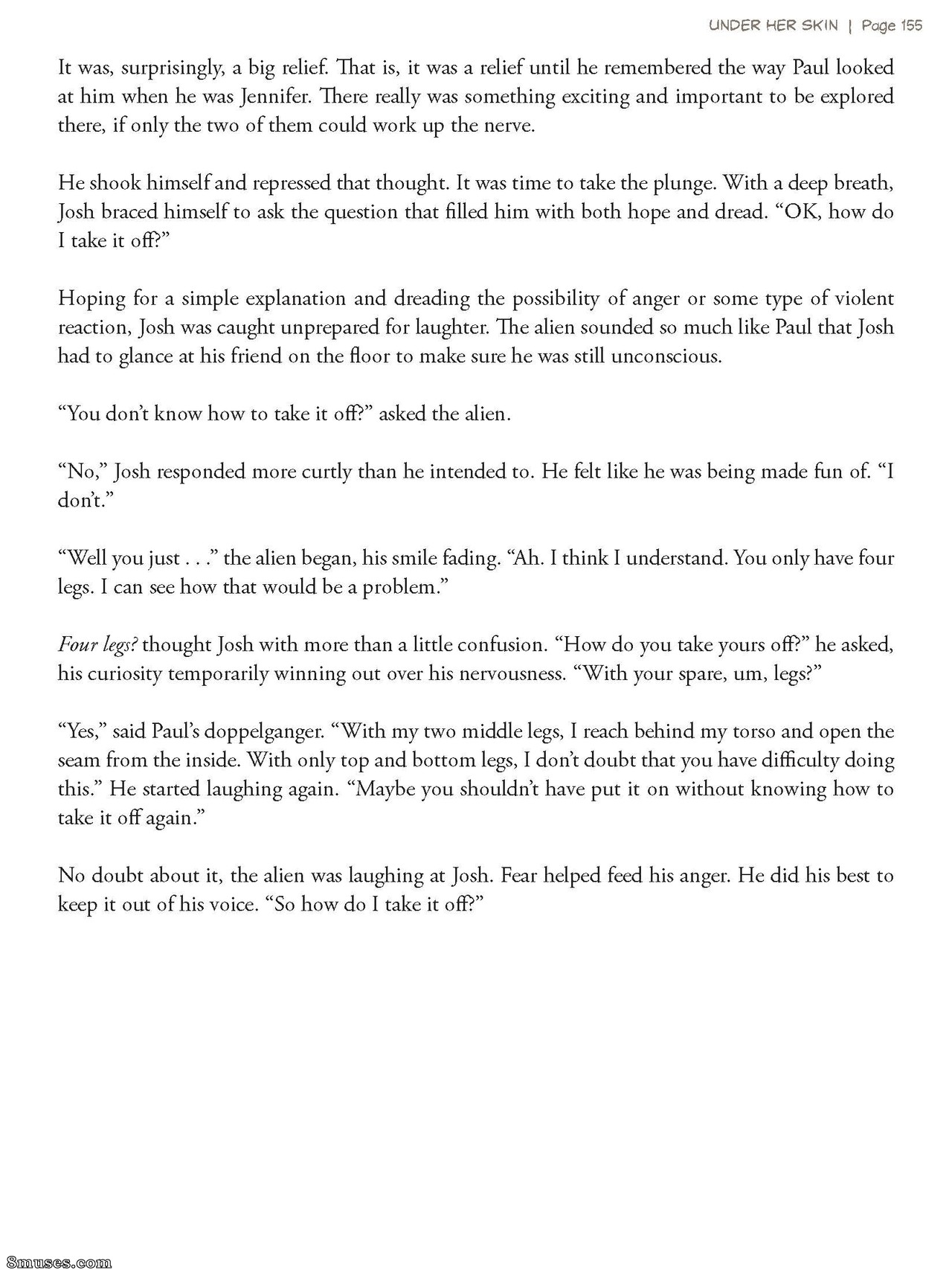 Sturkwurk - Alien Body Suit - Under Her Skin - Page 155