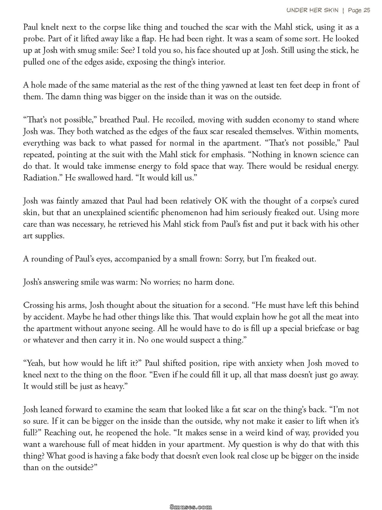 Sturkwurk - Alien Body Suit - Under Her Skin - Page 25