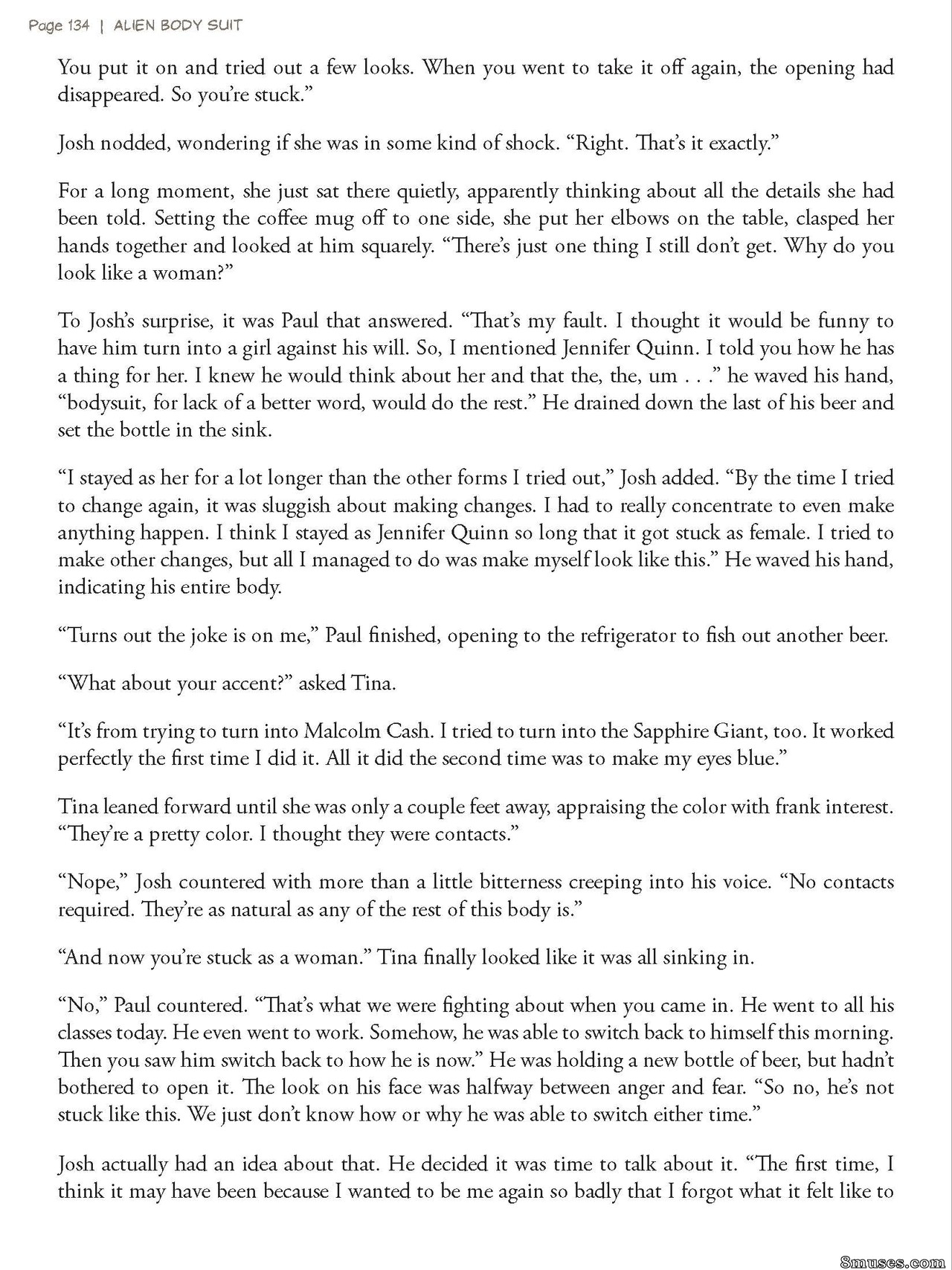 Sturkwurk - Alien Body Suit - Under Her Skin - Page 134