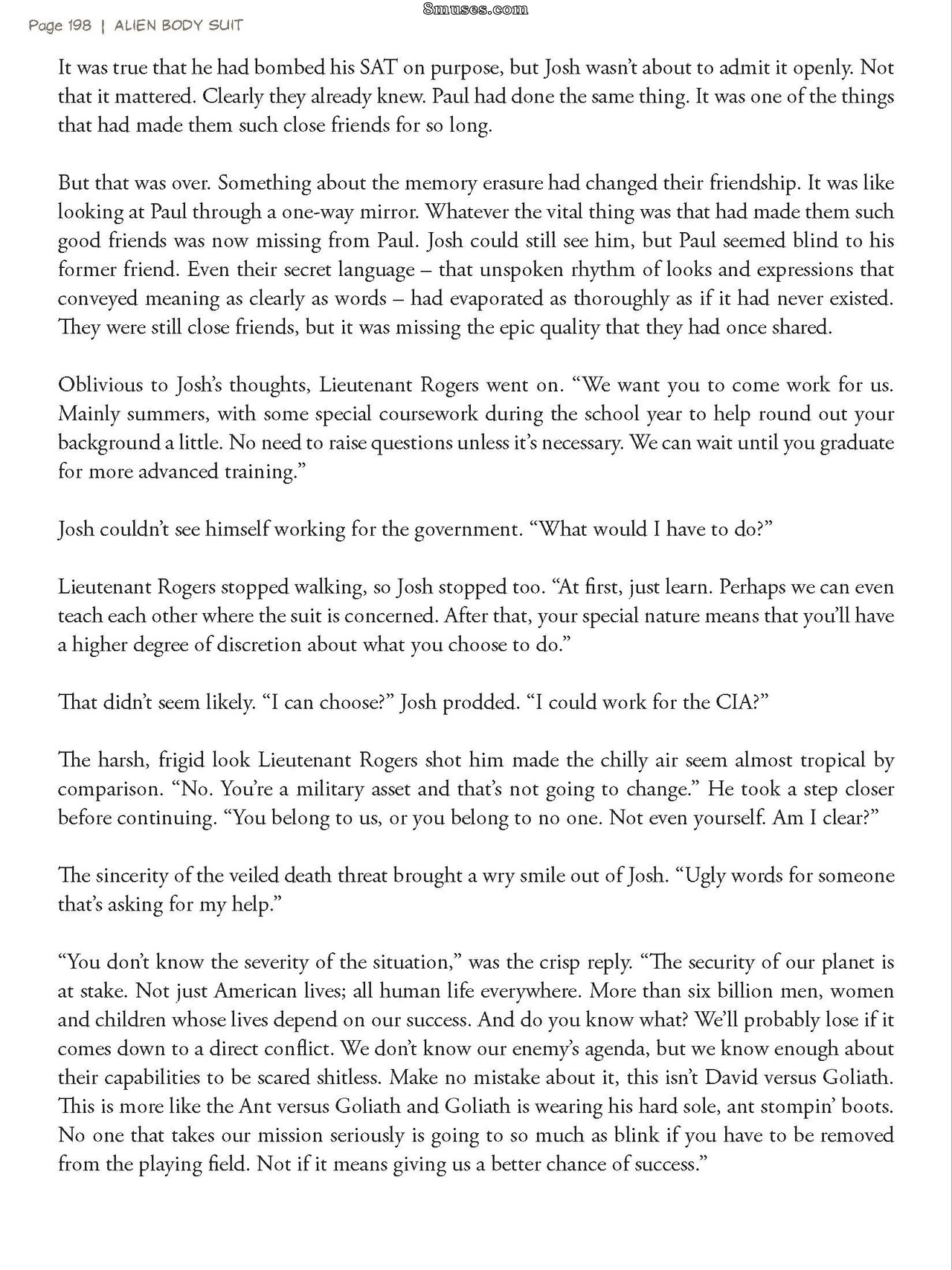 Sturkwurk - Alien Body Suit - Under Her Skin - Page 198