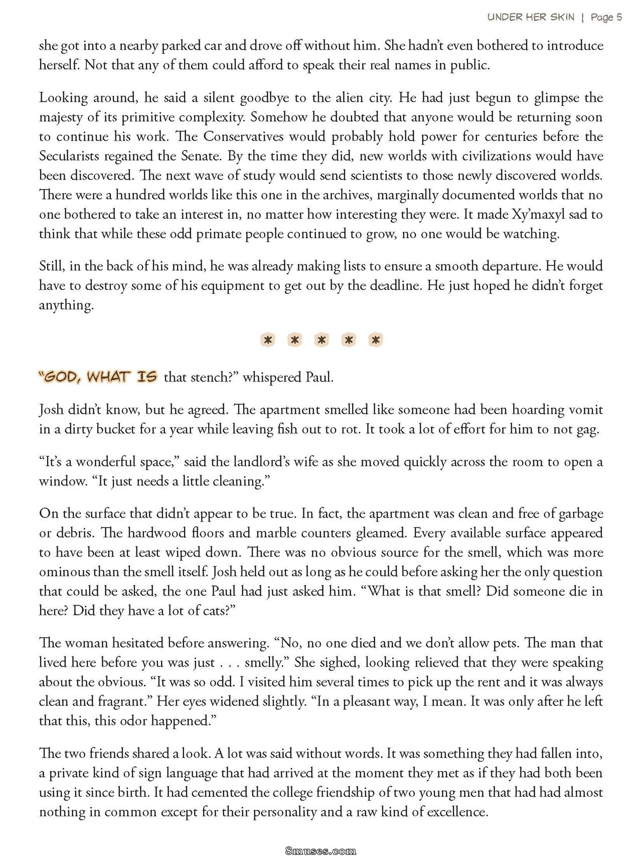 Sturkwurk - Alien Body Suit - Under Her Skin - Page 5
