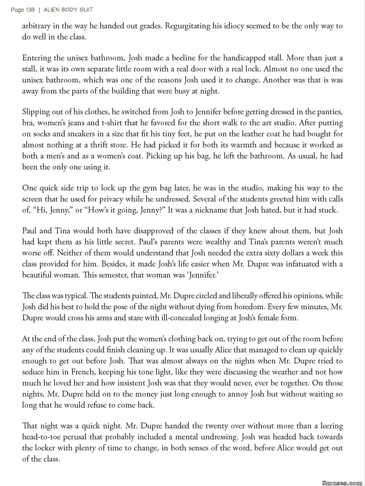Sturkwurk - Alien Body Suit - Under Her Skin - Page 138