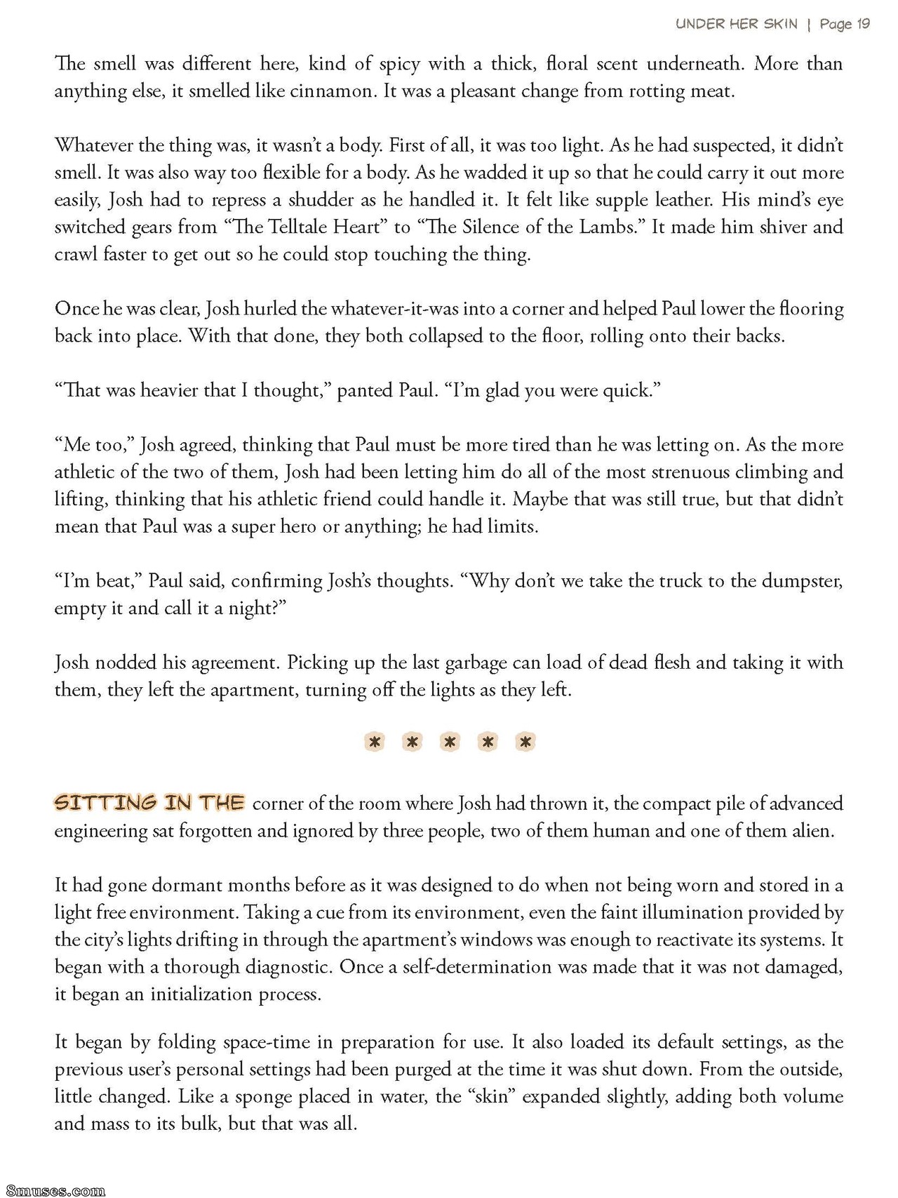 Sturkwurk - Alien Body Suit - Under Her Skin - Page 19