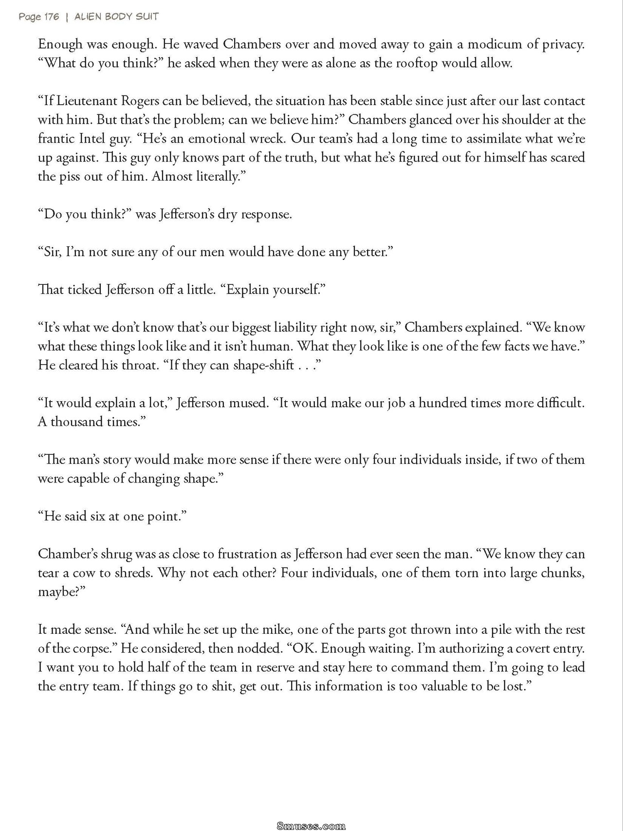 Sturkwurk - Alien Body Suit - Under Her Skin - Page 176