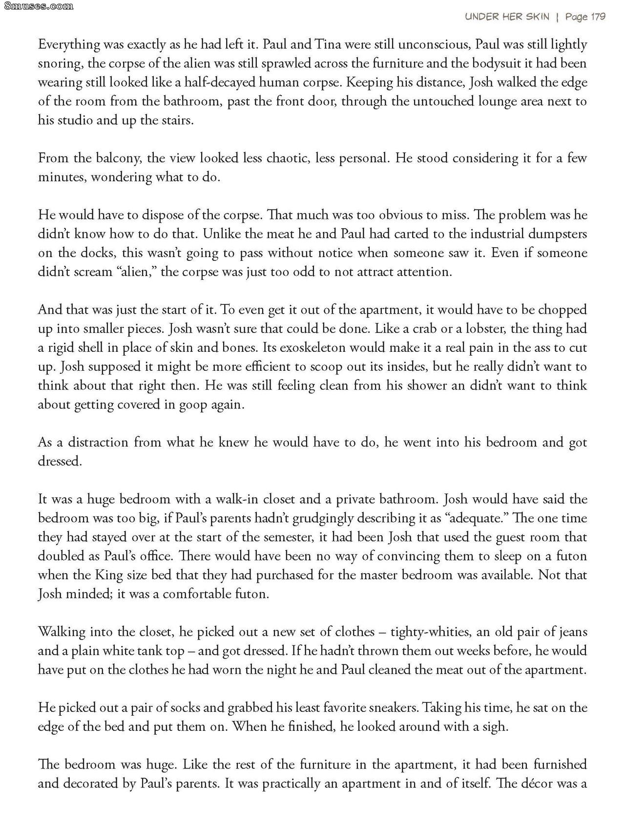 Sturkwurk - Alien Body Suit - Under Her Skin - Page 179