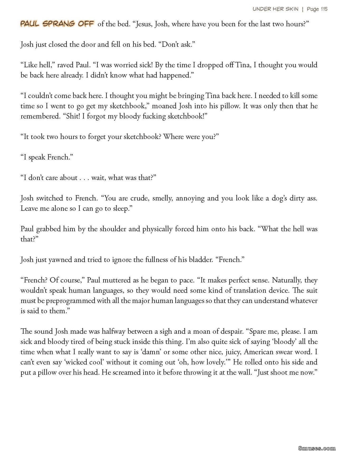 Sturkwurk - Alien Body Suit - Under Her Skin - Page 115