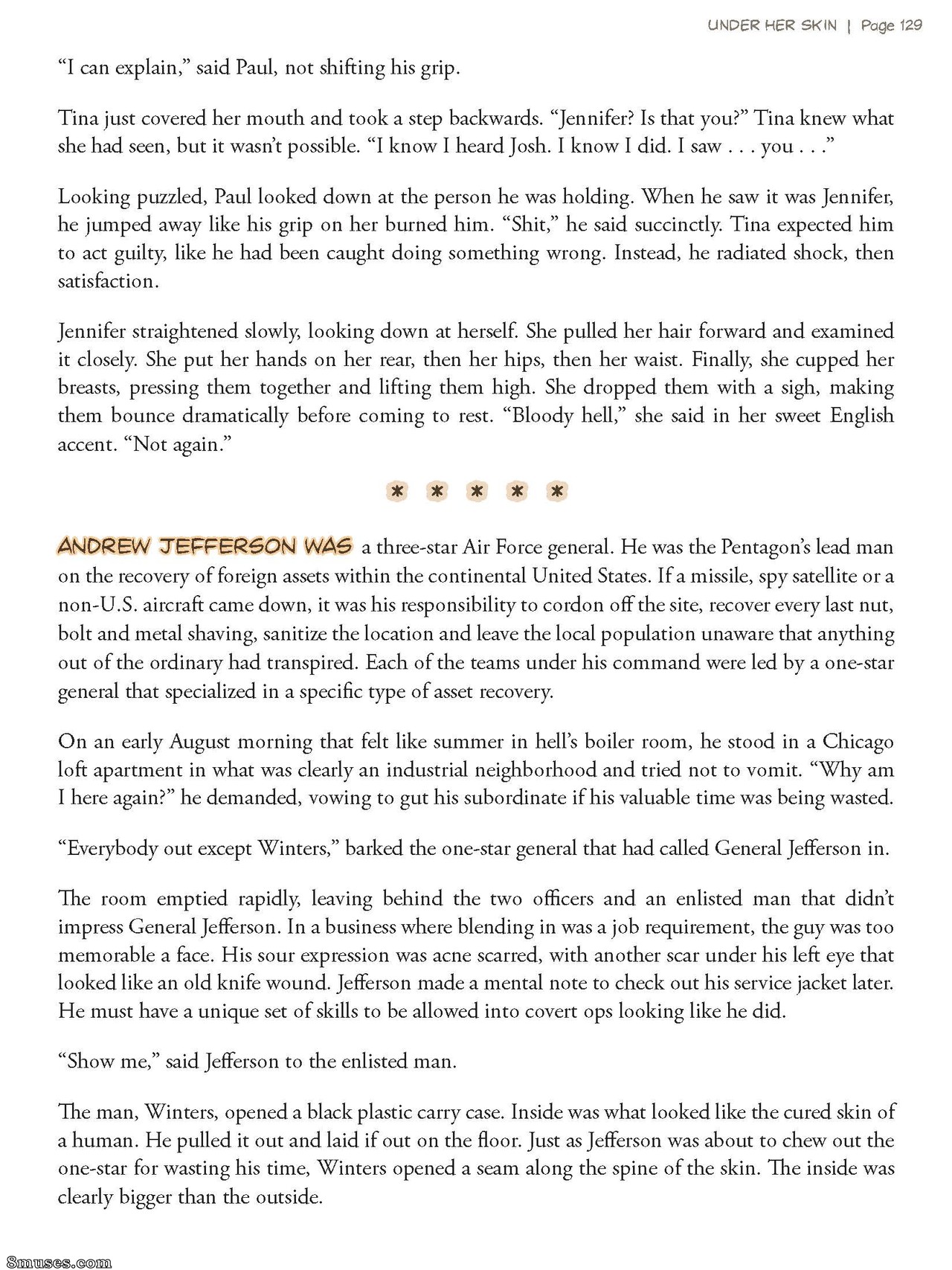 Sturkwurk - Alien Body Suit - Under Her Skin - Page 129