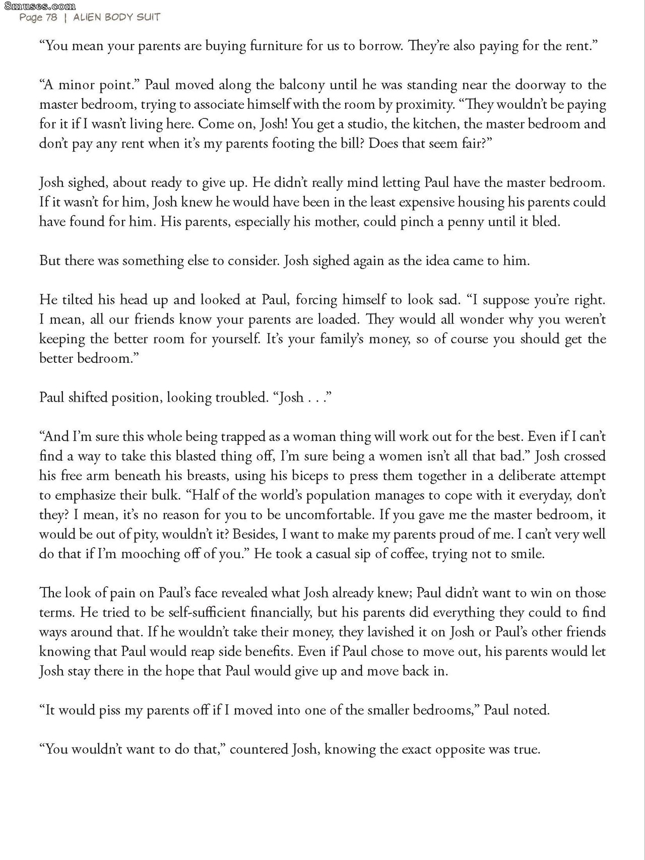 Sturkwurk - Alien Body Suit - Under Her Skin - Page 78