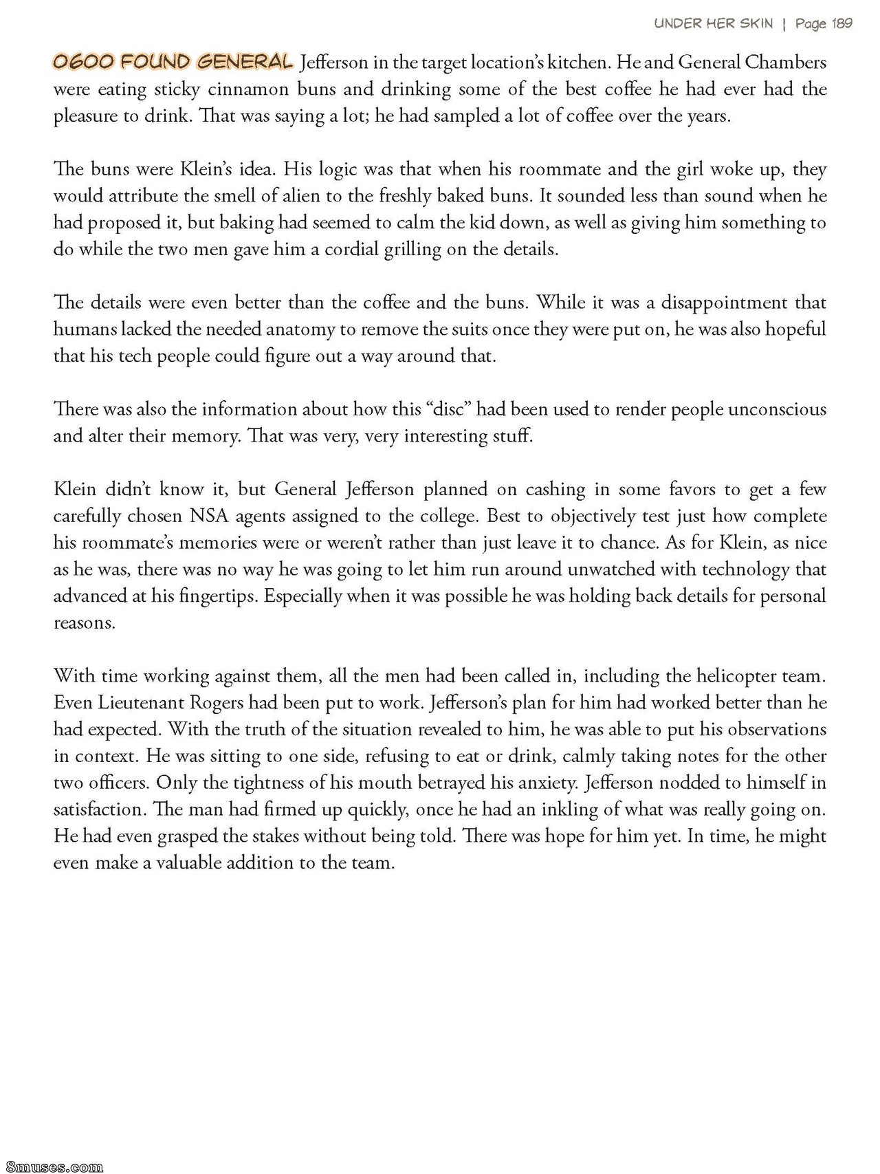 Sturkwurk - Alien Body Suit - Under Her Skin - Page 189