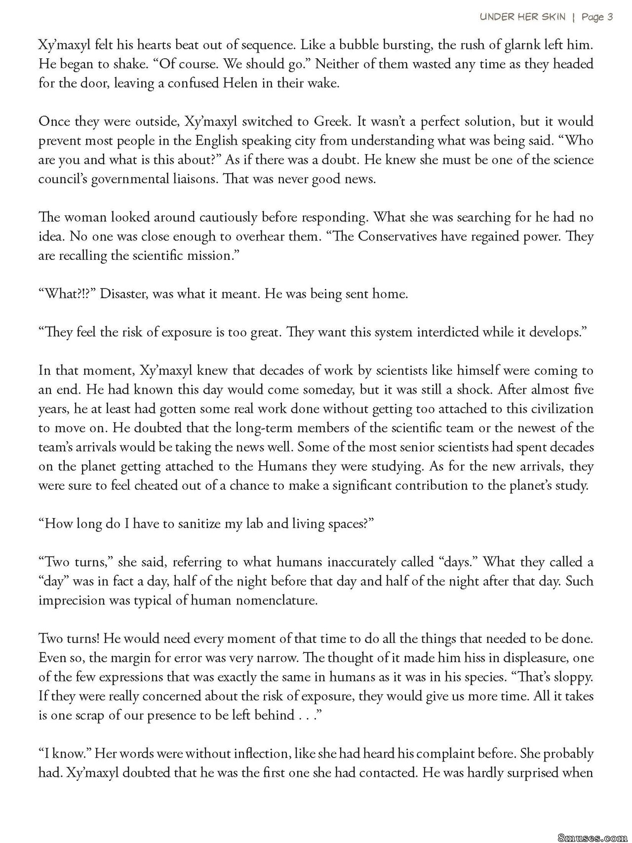Sturkwurk - Alien Body Suit - Under Her Skin - Page 3