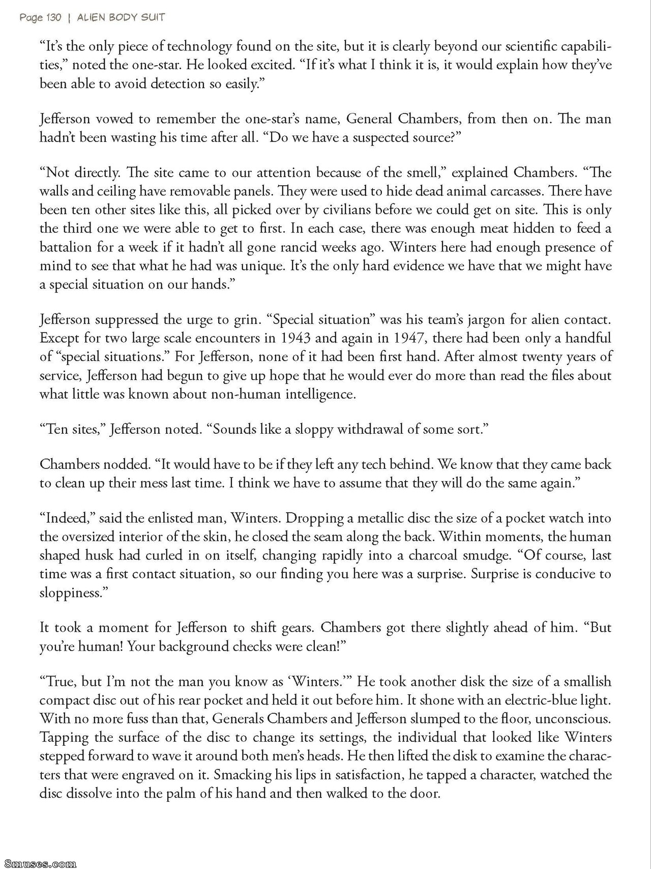 Sturkwurk - Alien Body Suit - Under Her Skin - Page 130