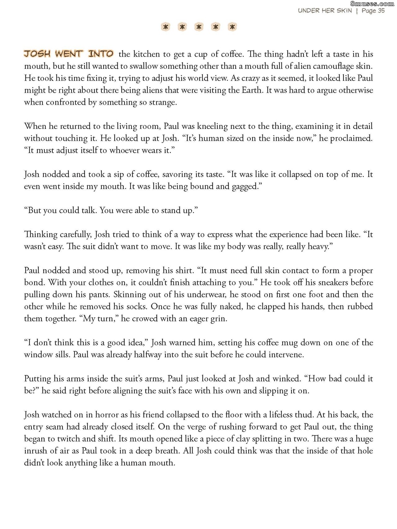 Sturkwurk - Alien Body Suit - Under Her Skin - Page 35