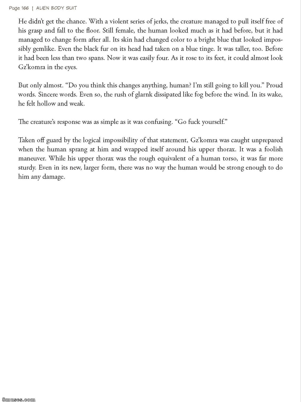 Sturkwurk - Alien Body Suit - Under Her Skin - Page 166