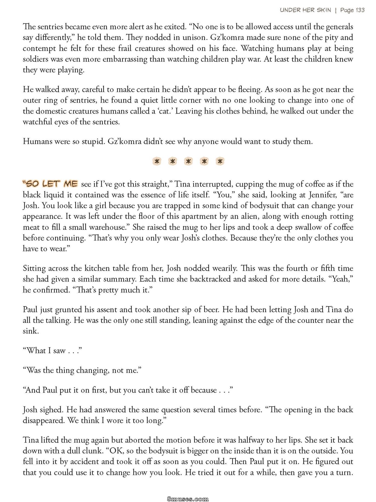Sturkwurk - Alien Body Suit - Under Her Skin - Page 133