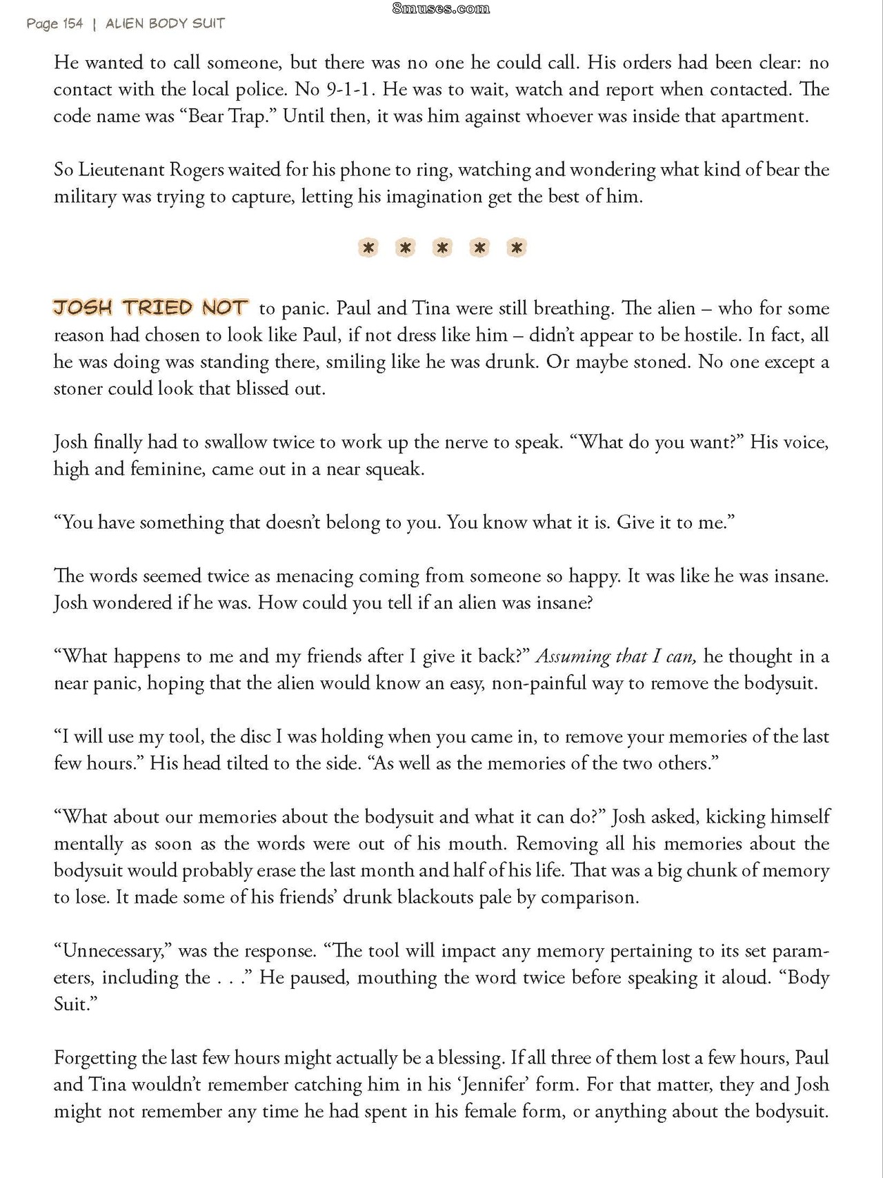Sturkwurk - Alien Body Suit - Under Her Skin - Page 154