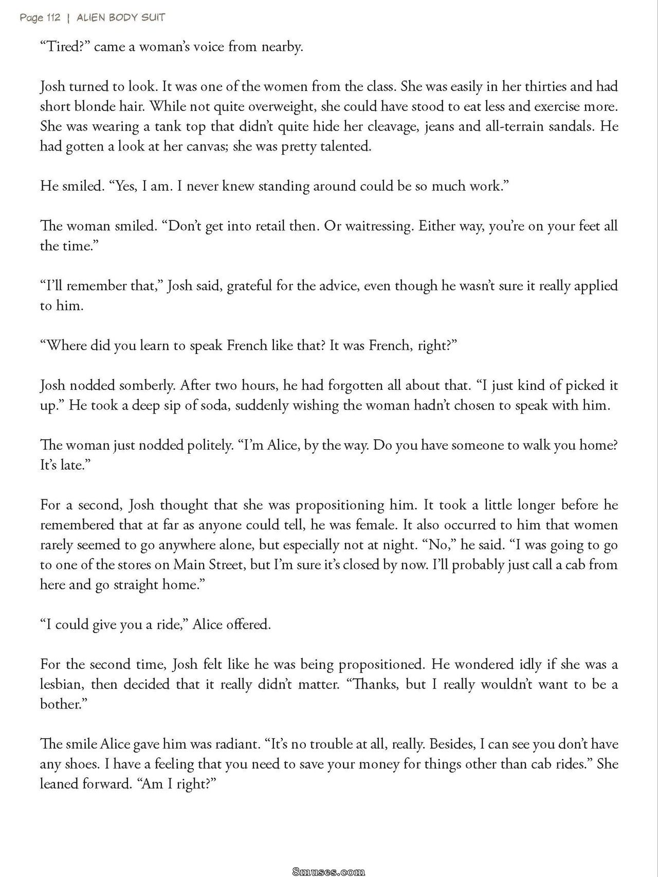 Sturkwurk - Alien Body Suit - Under Her Skin - Page 112