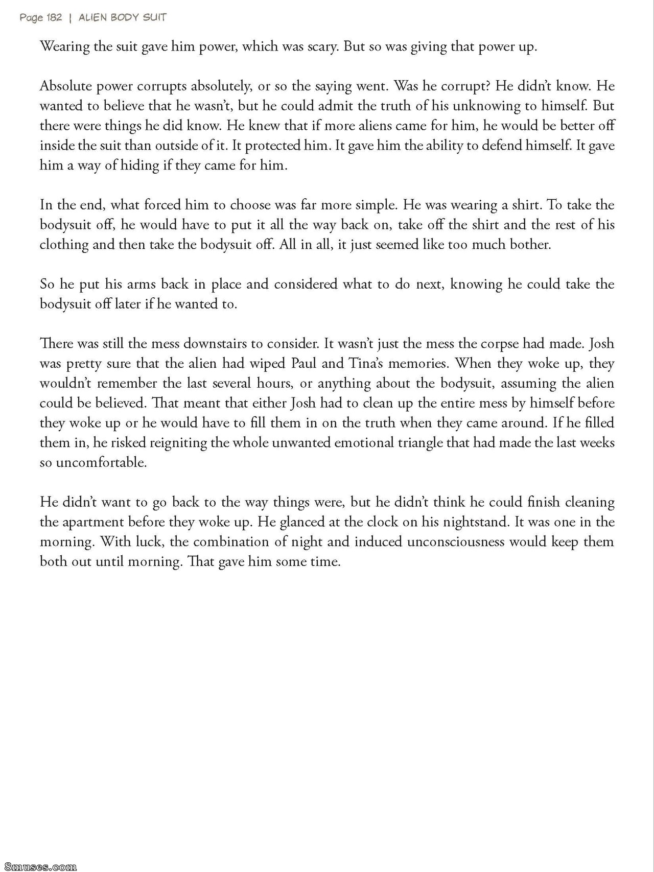 Sturkwurk - Alien Body Suit - Under Her Skin - Page 182