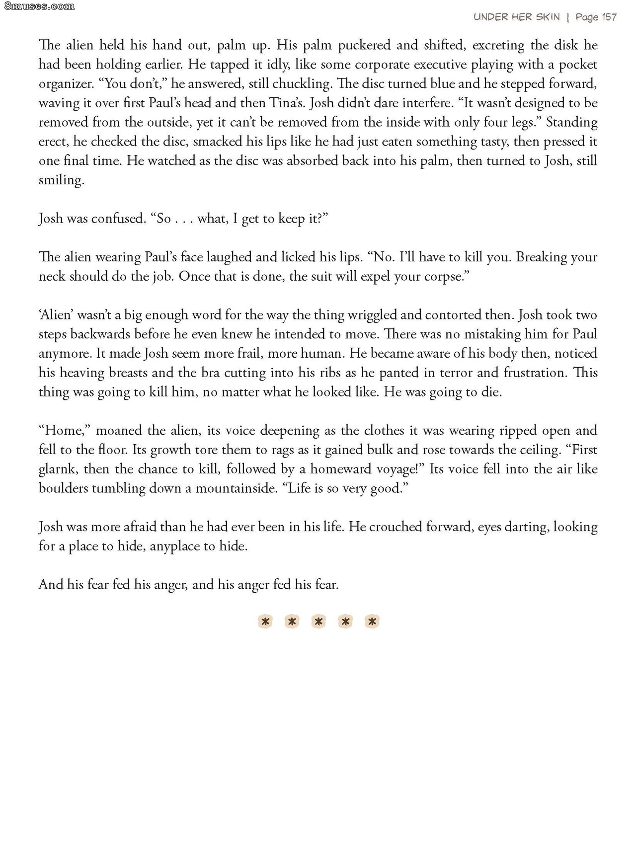 Sturkwurk - Alien Body Suit - Under Her Skin - Page 157