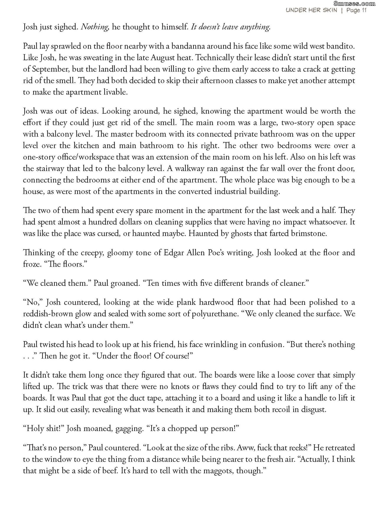 Sturkwurk - Alien Body Suit - Under Her Skin - Page 11