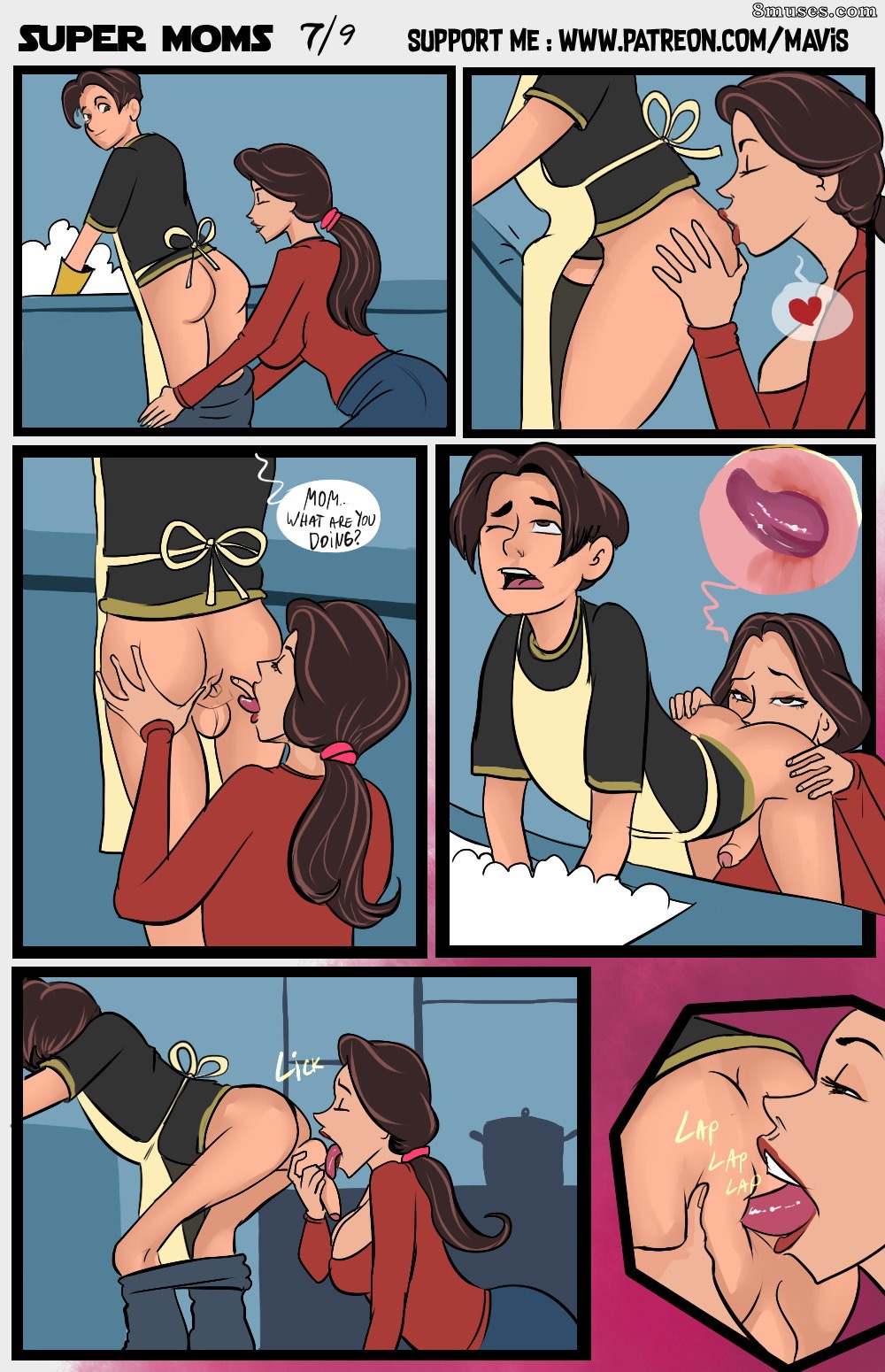 Mavis Rooder Comics - सुपर मॉम्स - पेज 8