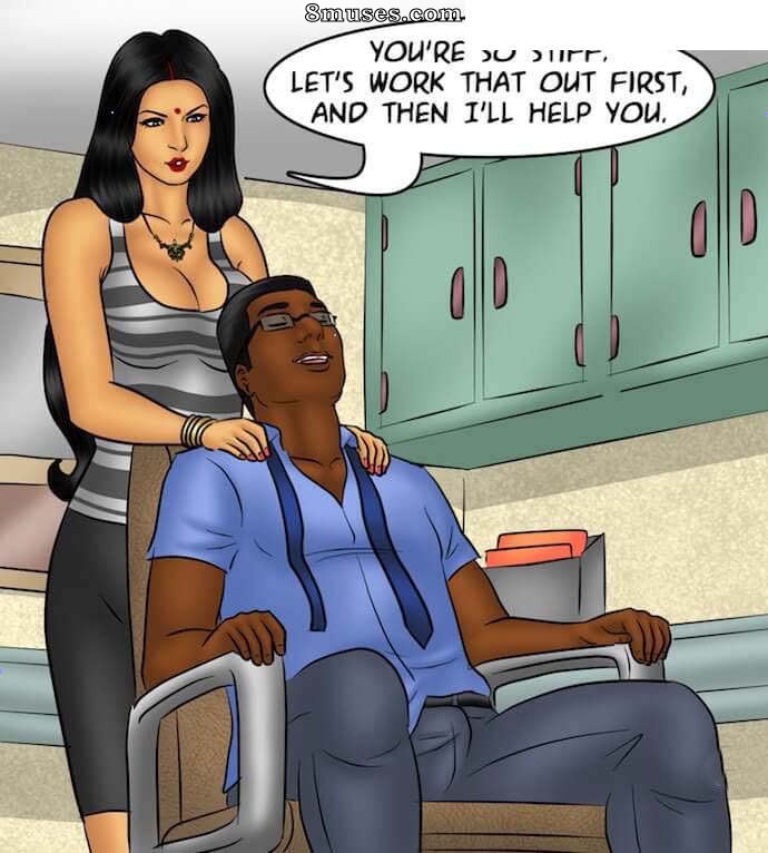 Kirtu.com Comics - Savita Bhabhi - Episode 86 - Employee of the Month - Page 8