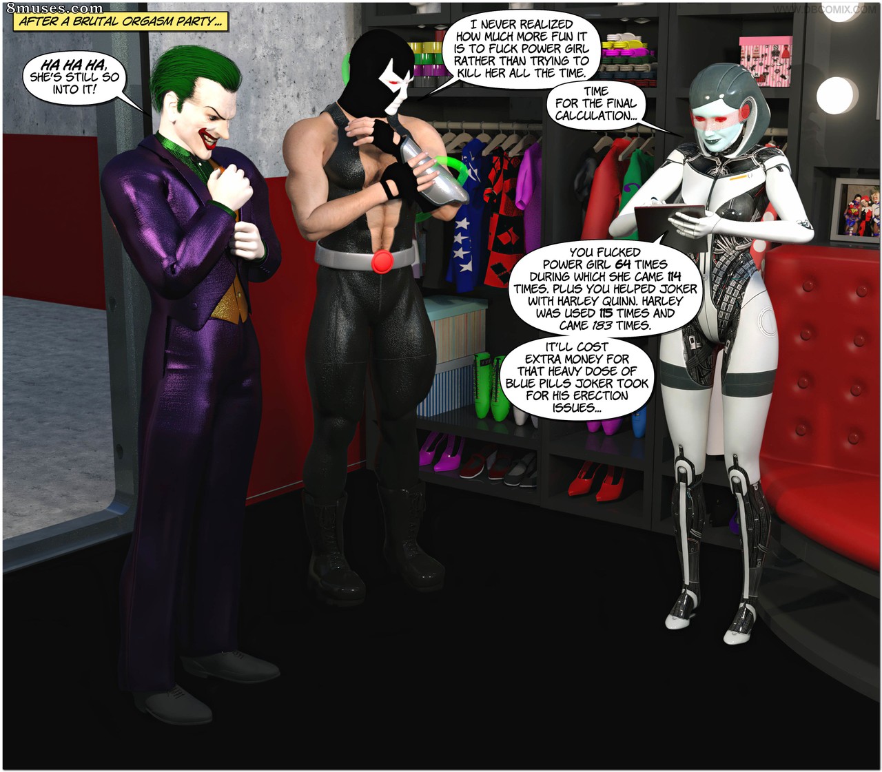 New Arkham For Superheroines - Issue 16 - Page 2