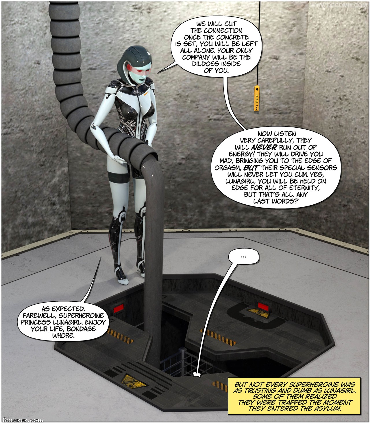 New Arkham For Superheroines - Issue 16 - Page 54