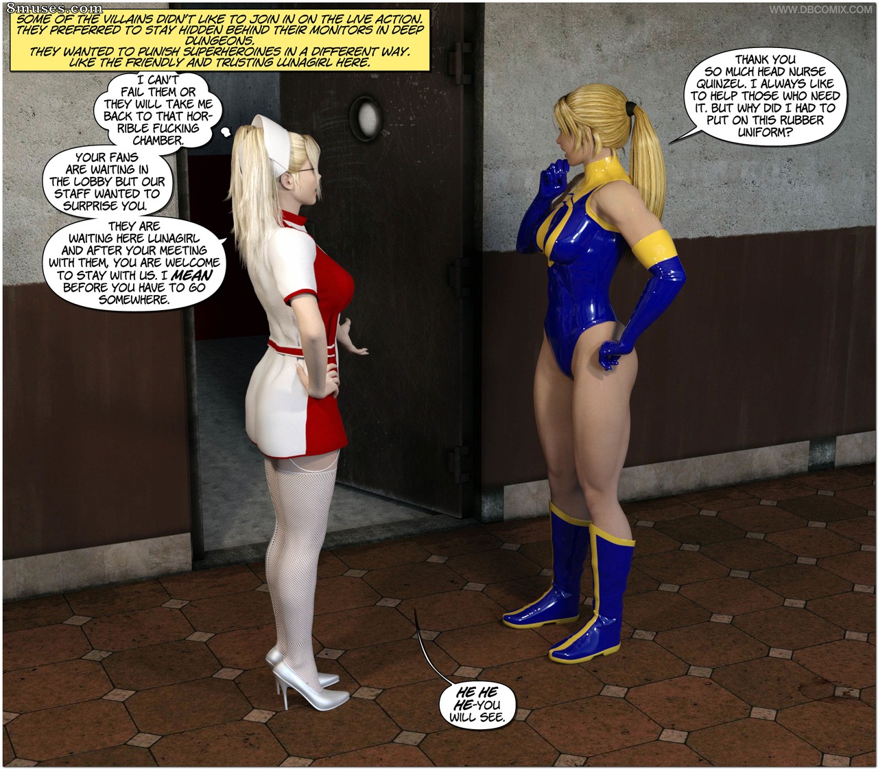 New Arkham For Superheroines - Issue 16 - Page 41