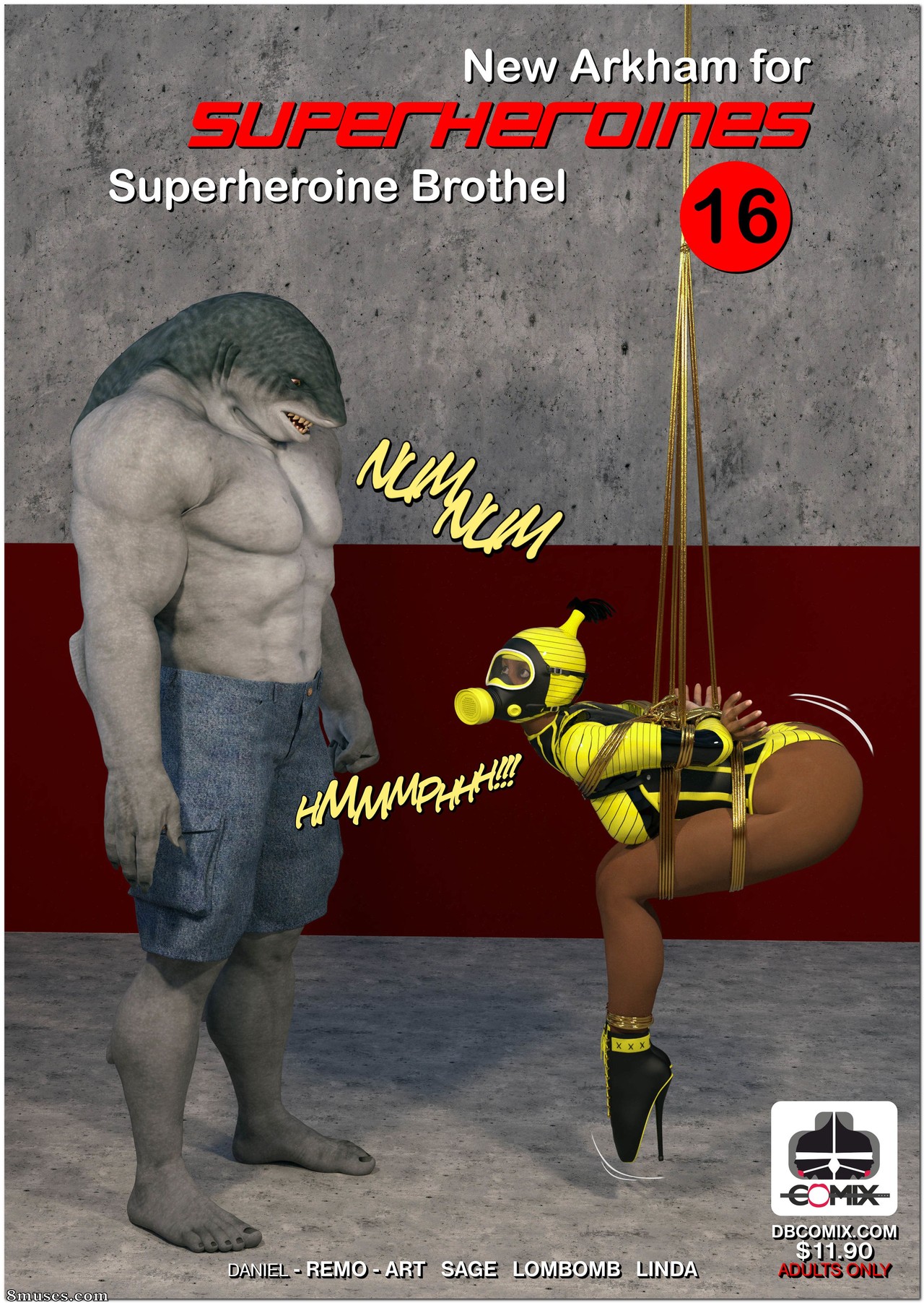 New Arkham For Superheroines - Issue 16 - Page 1