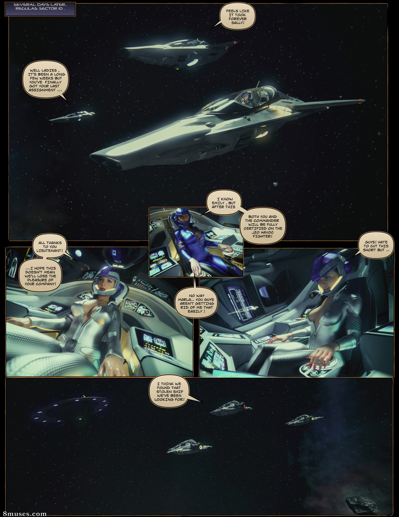 Marla Masters - Space Commander - Part 2 - Page 11