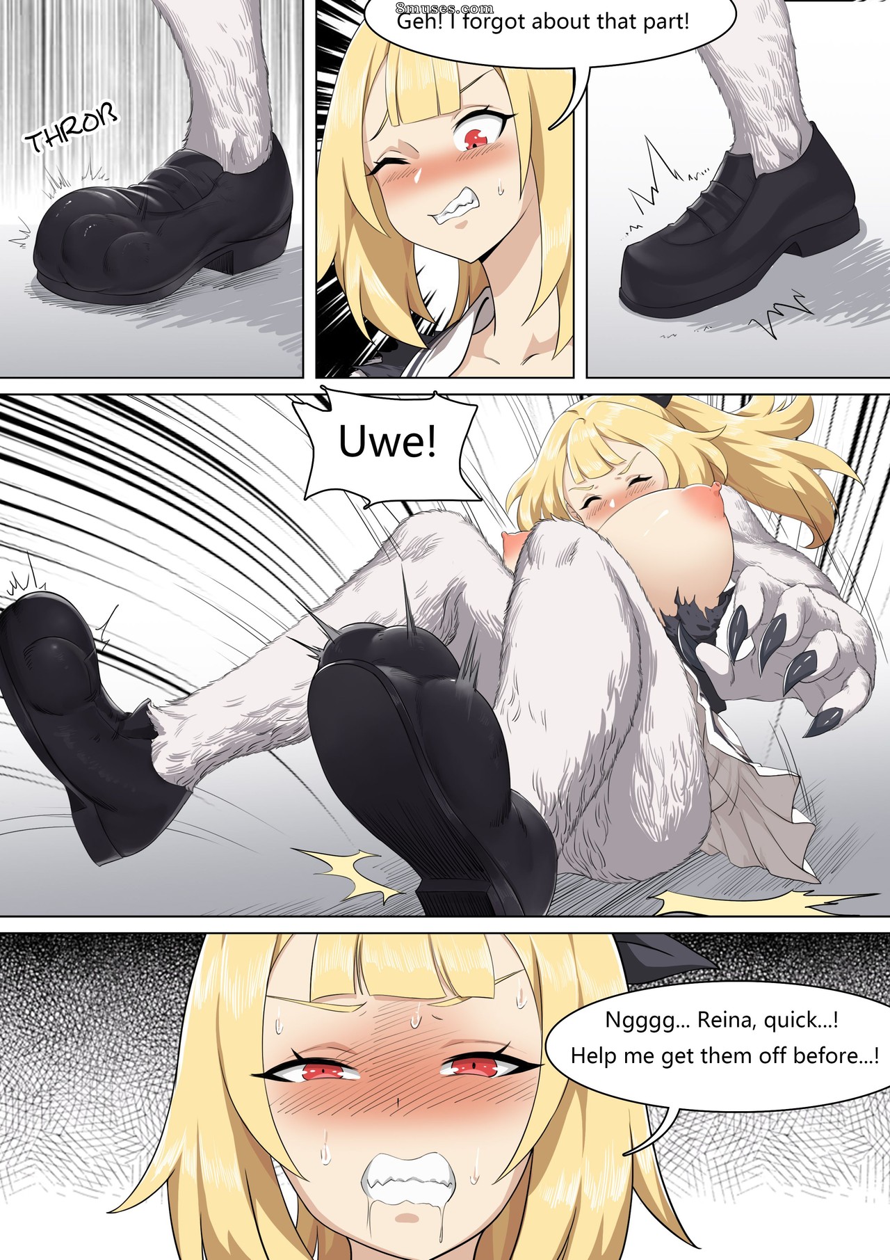Zobbie - Werewolf Girl Academy V - Page 8