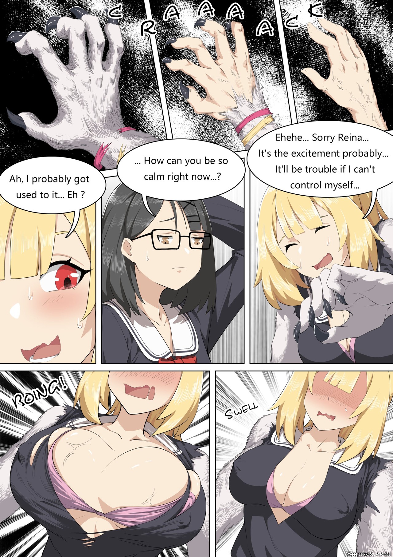 Zobbie - Werewolf Girl Academy V - Page 6