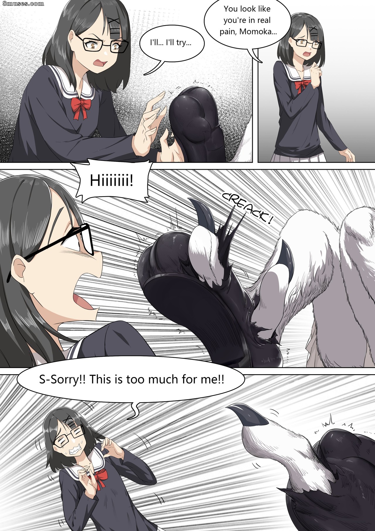 Zobbie - Werewolf Girl Academy V - Page 9