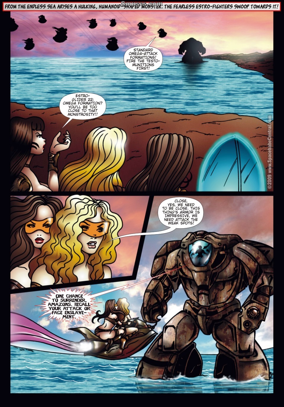 Space Babe Central - Amazon Assault - Page 2
