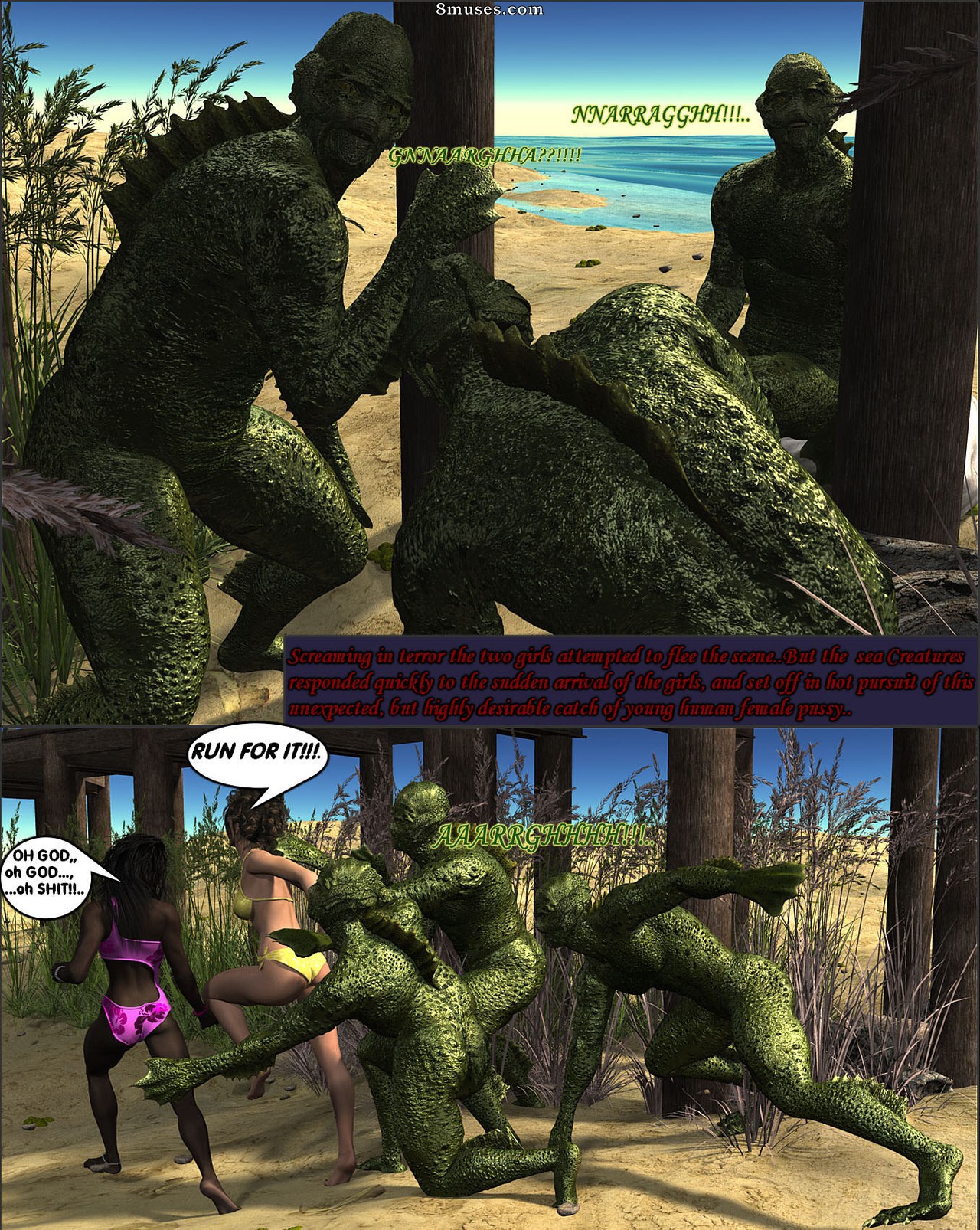 DarkSoul3D Comics - Contes monstreux - Retour au boardwalk - Page 27
