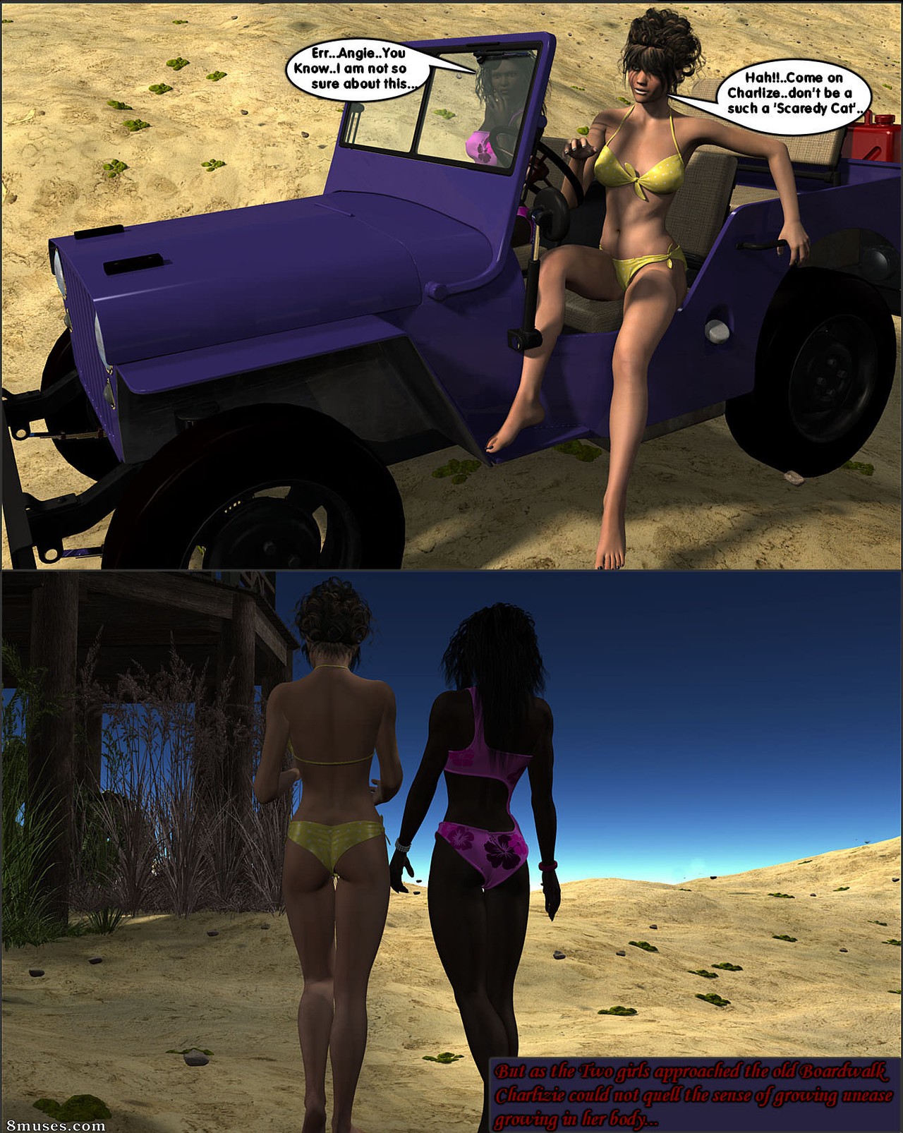 DarkSoul3D Comics - Contes monstreux - Retour au boardwalk - Page 25