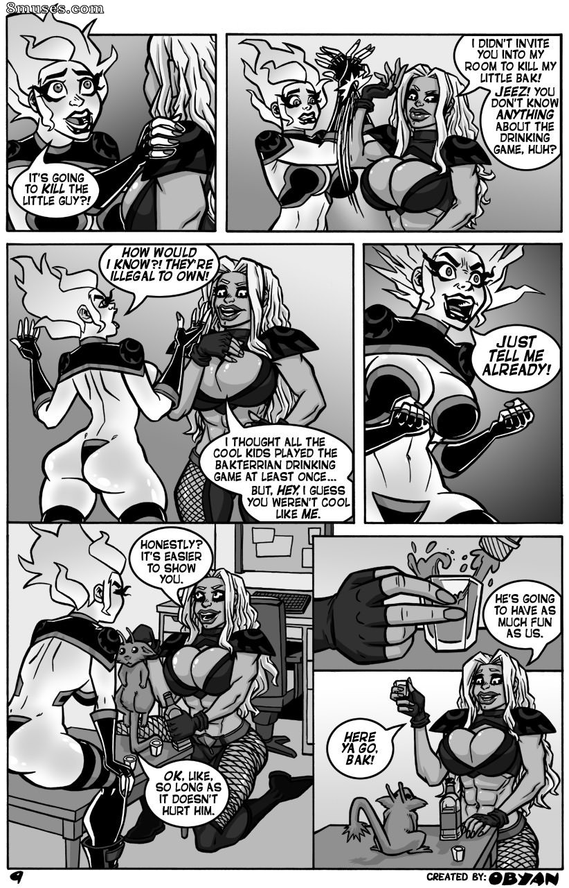 Obyan Comics - Black Comet Pirates - Lit - Page 10