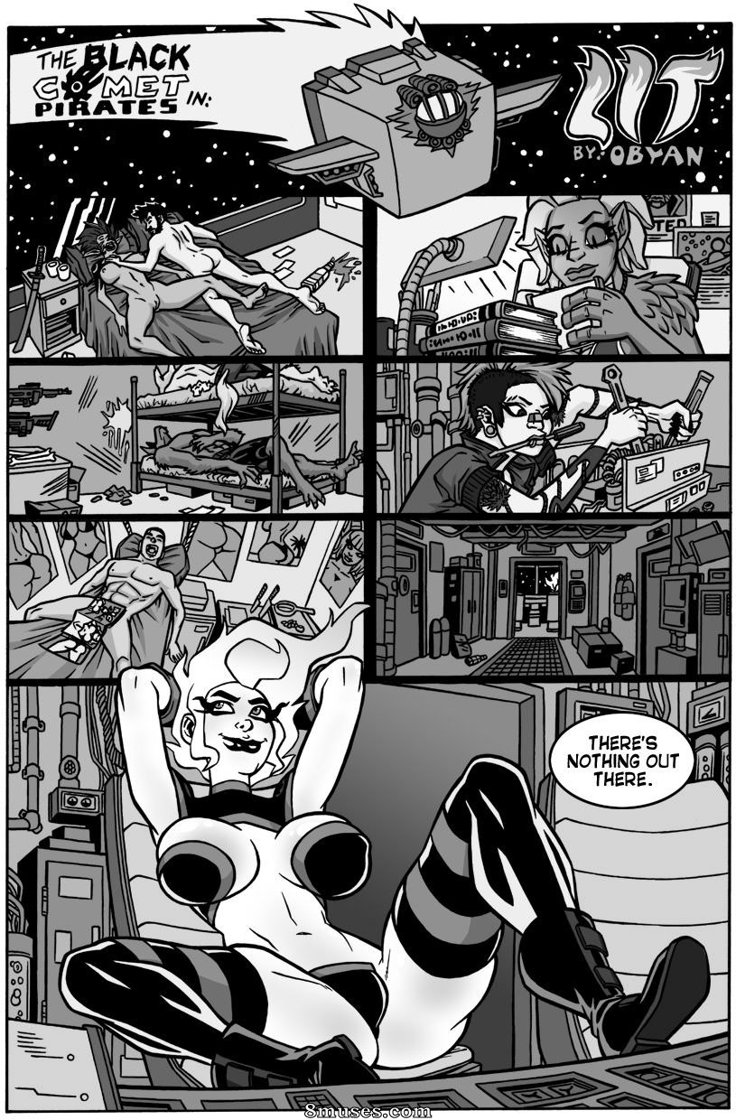 Obyan Comics - Black Comet Pirates - Lit - Page 2