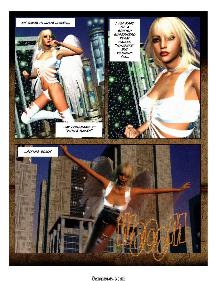 Battle Strength Comics - Cuervo blanco - Página 1