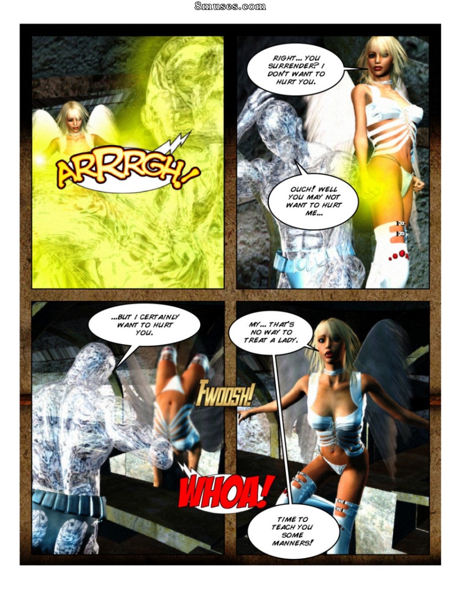 Battle Strength Comics - Corvo branco - Página 6
