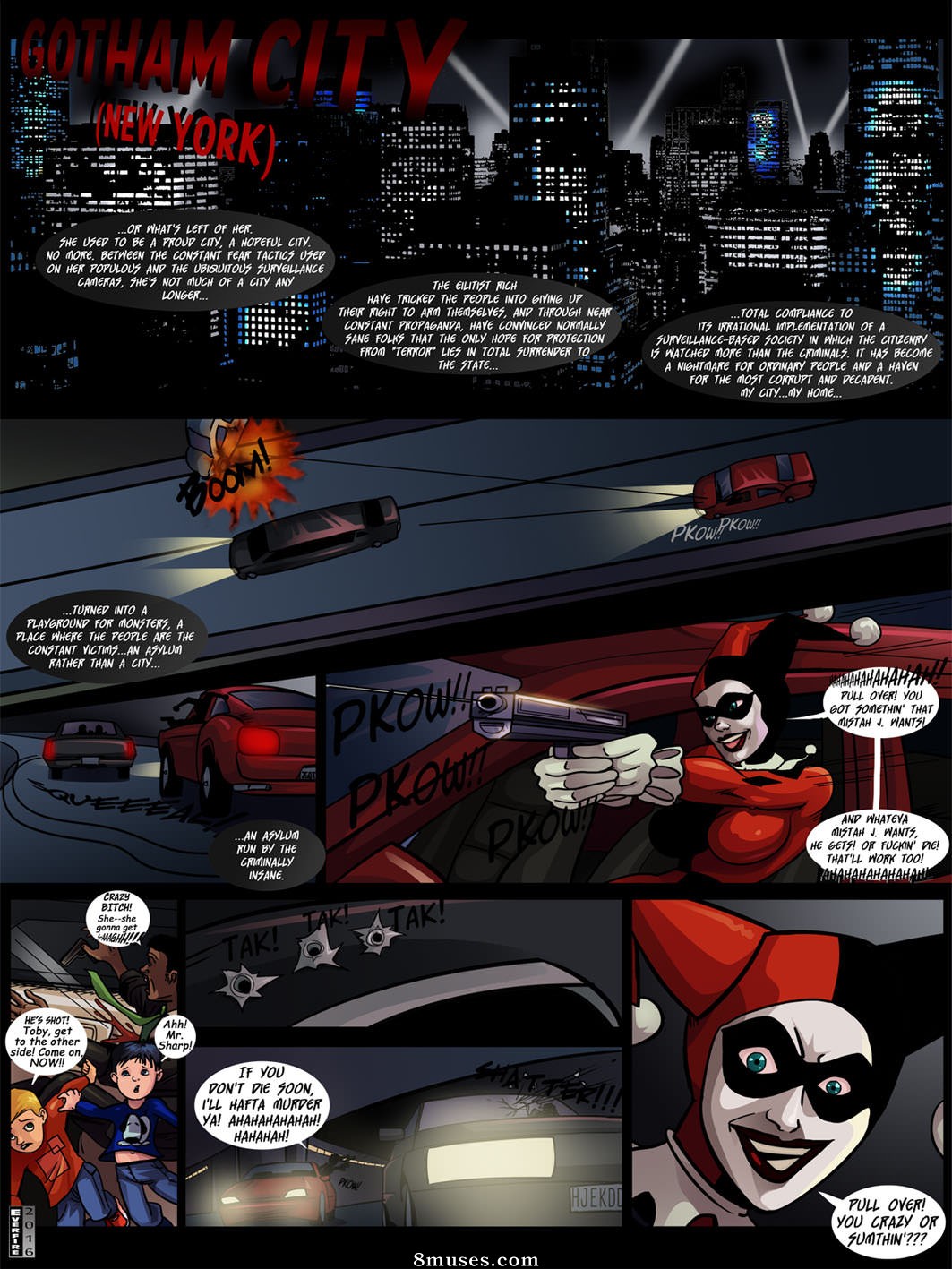 Nearphotison Comics - 2 Boys Ride a Harley - Page 2