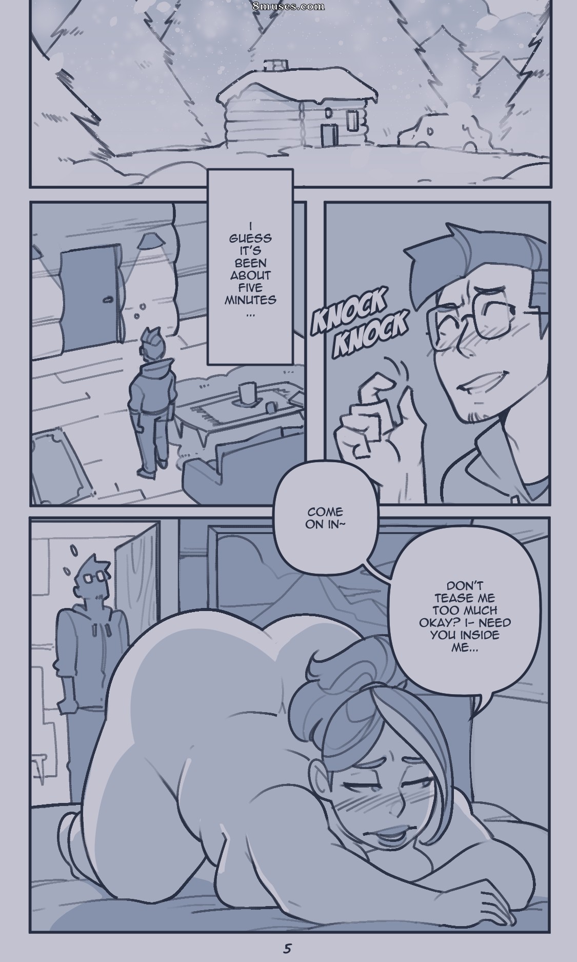 NotEnoughMilk Comics - Febre da cabine - Página 5
