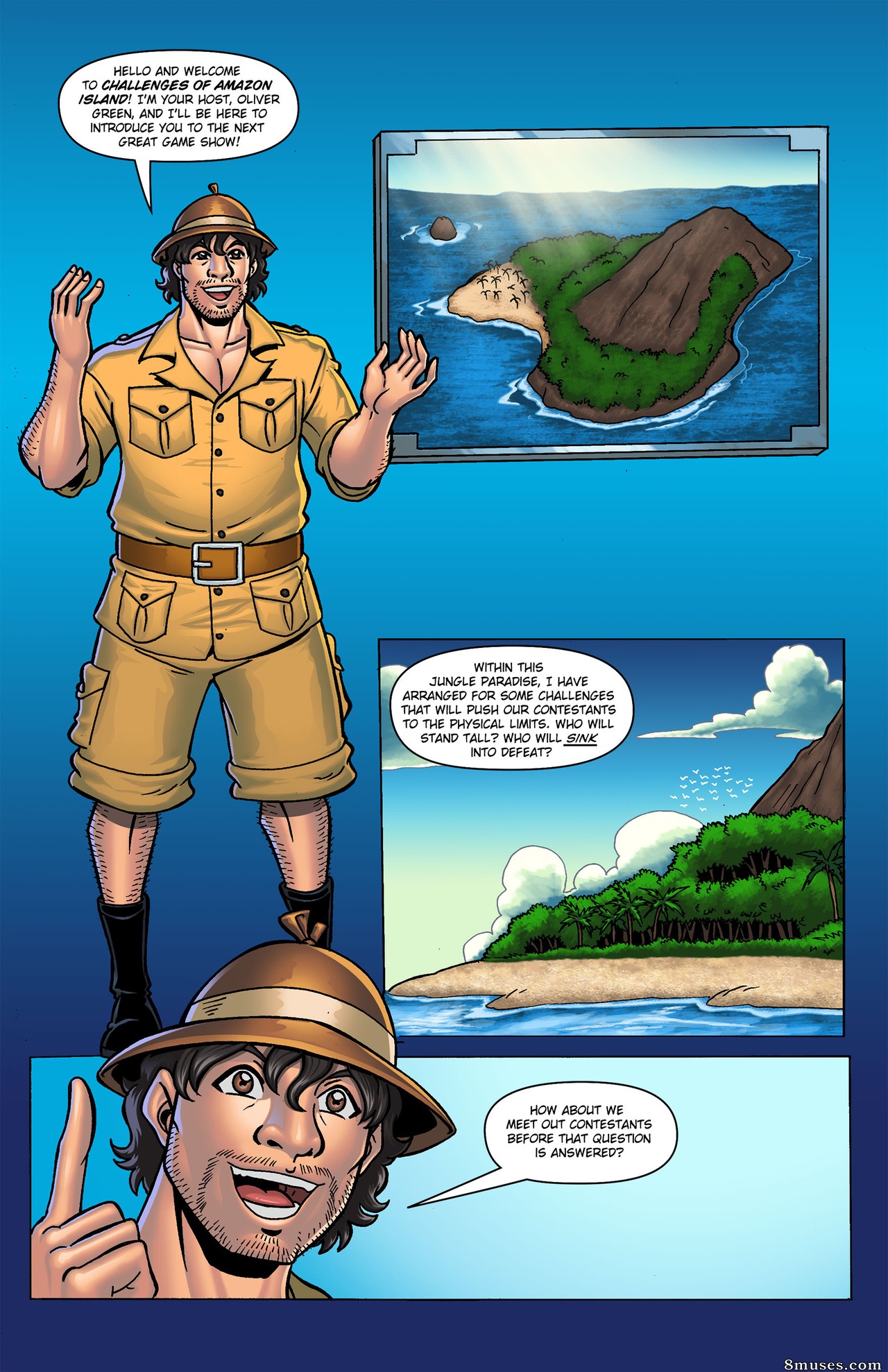 Challenges of Amazon Island - Issue 1 - Page 3