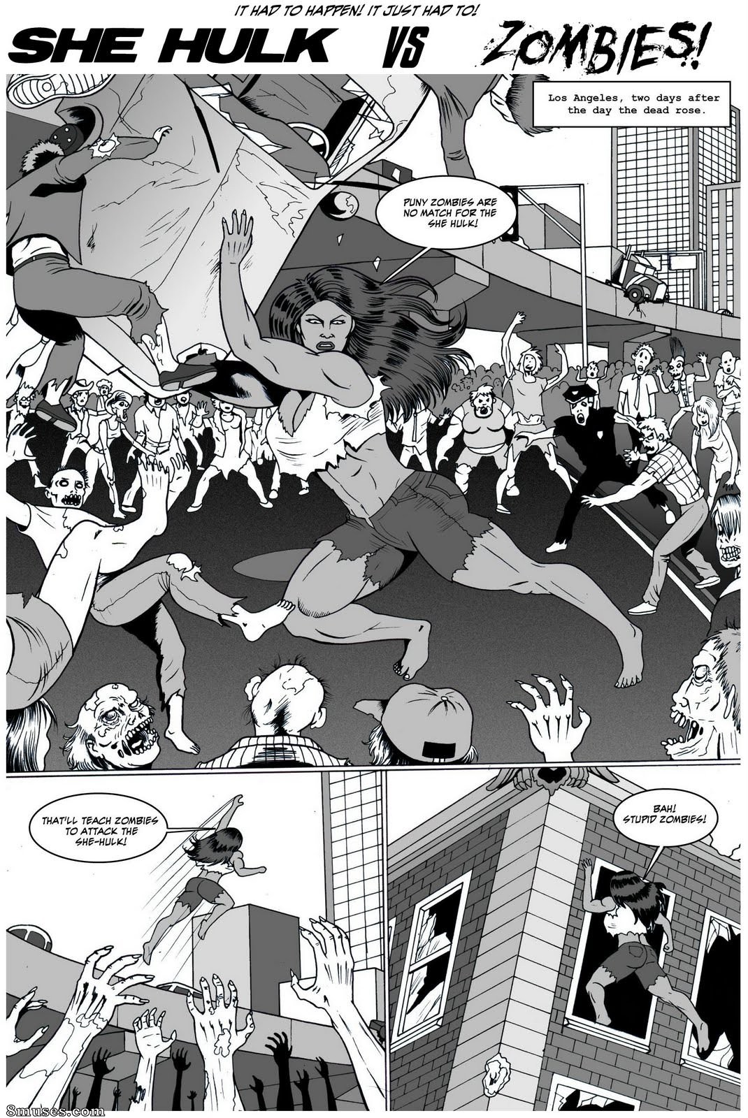 Manic Comics - Zumbis - Página 1